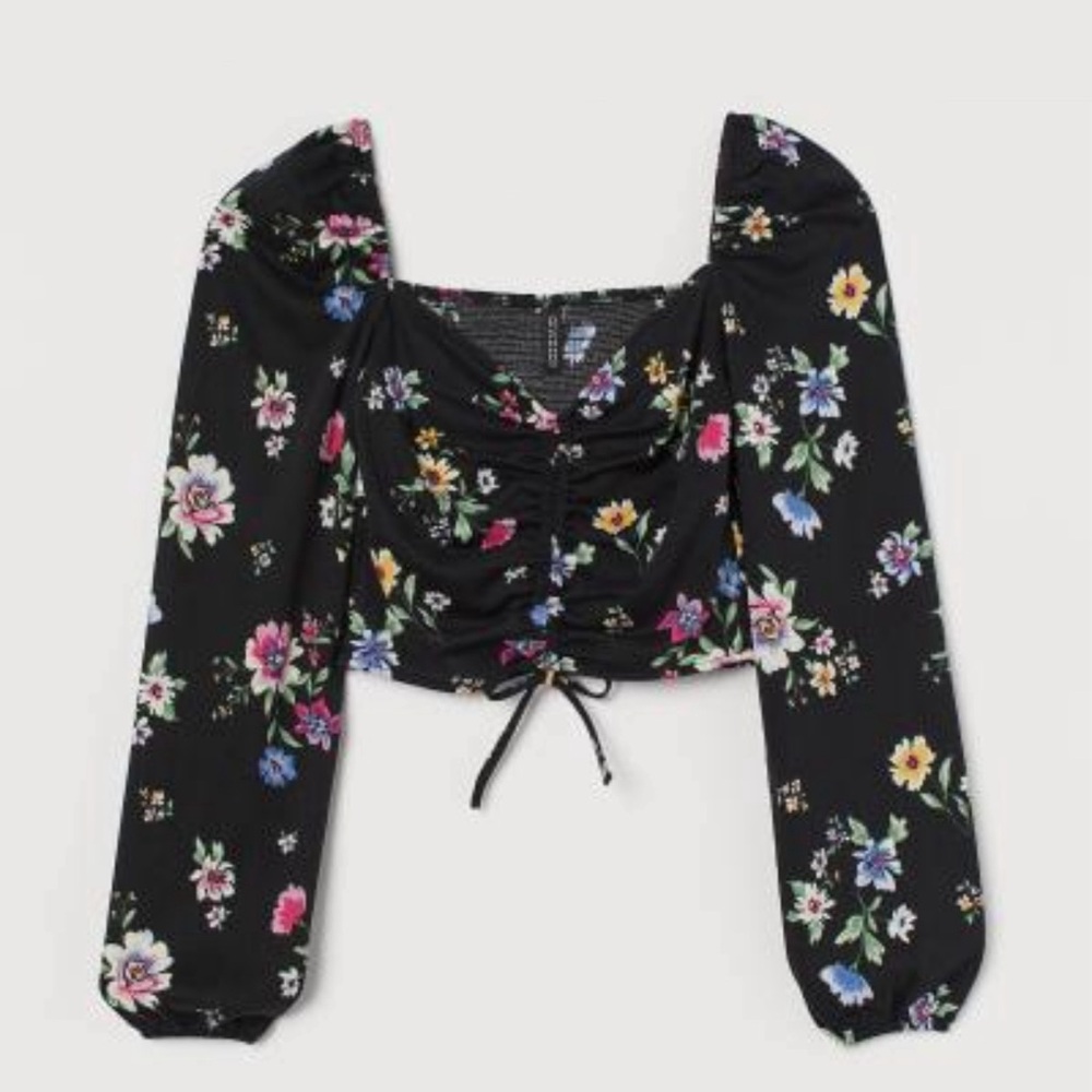 Hm drawstring top xl